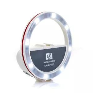 NanGuang Profi Smartphone Clip LED Ring Licht Rosa Hülle - NGMP16C - Bild 1 von 7
