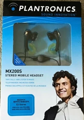 Plantronics MX200S Stereo Mobile Headset E2 For Sony Ericsson - Image 1 of 3