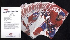 2005-06 POSTCARD MONTREAL CANADIENS NHL HOCKEY POST CARD SEE LIST