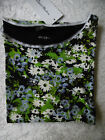 Fröhlich:Shirt MARC CAIN Gr N3/38  Blumen  grün-bunt  Mäusezähnchenrand  149,95€