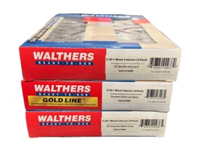 HO SCALE- LOT OF 3 WALTHERS READY TO RUN SOUTHERN PACIFIC WOOD CABOOSE - Picture 1 of 4