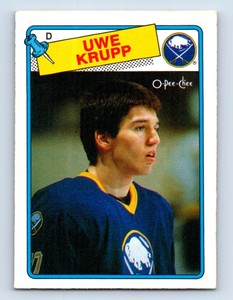 1988-89 O-Pee-Chee Uwe Krupp RC #220