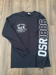 Ohio State Reformatory Long Sleeve T-shirt Size Small Black Mansfield Ohio - Picture 1 of 6