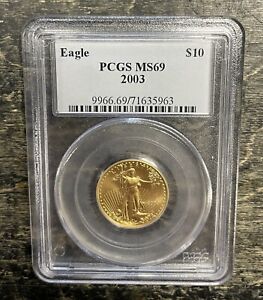 American Eagle MS 69 Graded 2003 Gold Bullion Coins for sale | eBay