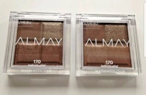(Lot of 2) Almay Shadow Squad Eyeshadows in "Individualist" Warm Brown - New - Picture 1 of 3