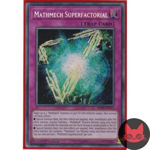 Yugioh Mathmech Superfactorial MYFI-EN012 Secret Rare 1st Edition - Picture 1 of 1