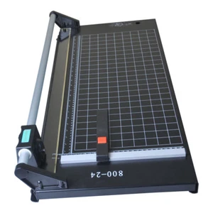 24"/61cm Precision Rotary Paper Trimmer Portable Sharp Photo Cut Cutter Machine - Picture 1 of 10
