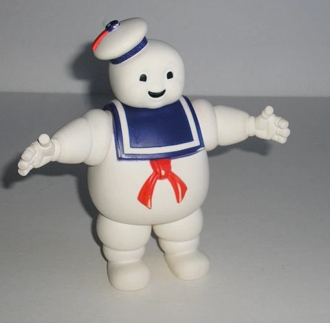 1986 Kenner The Real Ghostbusters STAY PUFT MARSHMALLOW MAN Vinyl 7" Figure Cover