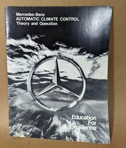 Mercedes Benz Automatic Climate Control Theory And Operation Manual - Picture 1 of 7