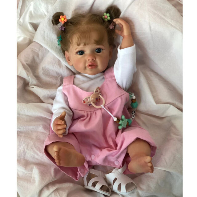 SILICONE Blinkin Girl - Full-Body Silicone (16.5 Reborn Doll Kit