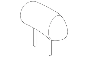 Genuine Toyota Headrest 71910-33500-E0 - Picture 1 of 2