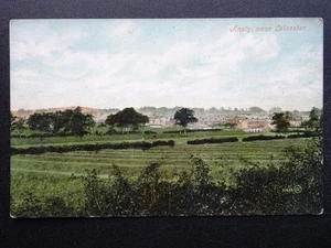 Leicestershire Ansty Village vista panorámica a través de Ridge & Furrow Field c1905 PC - Imagen 1 de 3