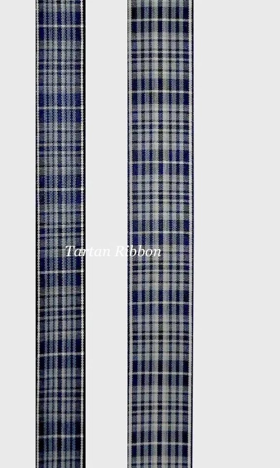 Midnight Pride of Scotland Tartan Ribbon~Choice of Widths/Lengths~Free Postage - Image 1 of 1