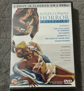 Roger Corman Horror Collection 5 Drive-in Classics on 2 DVDs New - Picture 1 of 3