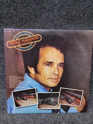 Merle Haggard And The Strangers My Love Affair With Trains LP 1976 Capitol - Image 1 of 4