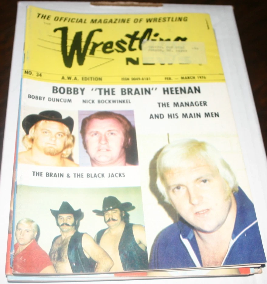 Wrestling News ЖУРНАЛ ФЕВРАЛЬ-МАРТ 1976 ОЖИДАЕМЫЙ ВЫПУСК BOBBY HEENAN - Изображение 1 из 1