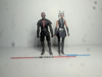 星球大战黑色系列达斯·摩尔和阿育王塔诺可动人偶套装 — 第 1/2 张图片