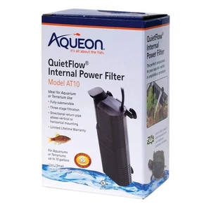 Submersible Internal Aquarium Filter, AT10 Gallons - Picture 1 of 9