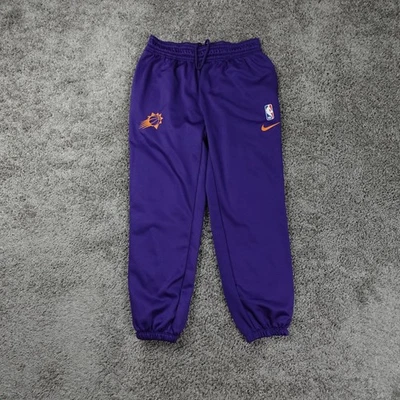 Phoenix Suns Joggers Juveniles Grandes Nike Dri Fit Años 90 NBA Púrpura Equipo Emitido Foto 1 de 4