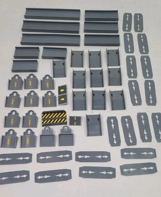 Micro Machines Replacement Track Parts Lot Ramps Connectors  - Image 1 of 4