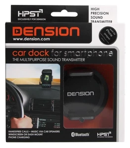 Dension Car Dock Nadajnik FM Bluetooth Samochodowy zestaw głośnomówiący AUX Audio Adapter - Zdjęcie 1 z 6