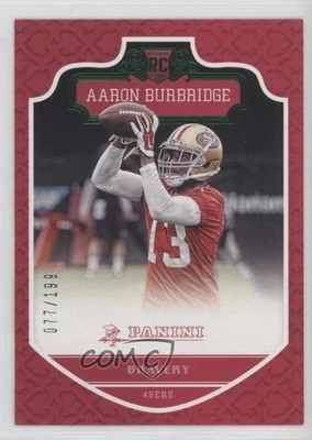 2016 Panini Rookies Bravery /199 Aaron Burbridge #257 Rookie RC - Image 1 of 2