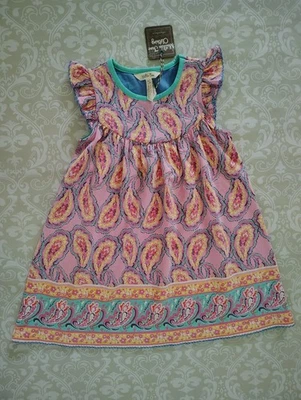 Matilda Jane 6 Dream Chasers Paisley Please Pearl Dress Purple - Image 1 of 3