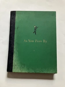 As You Pass Kenneth Holcomb Dunshee Vintage HC Book Pls Read - Foto 1 di 7