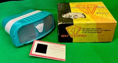 Vintage 1950’s Craftsman’s Guild 3D Viewer With Original Box + Test Slide USA - Image 1 of 4