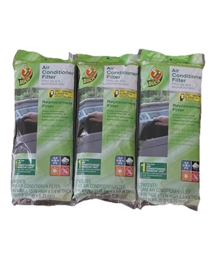 Duck # 287076 Replacement Air Conditioner Filters 24" x 15" x 1/4" -3 pack. New - Image 1 of 2