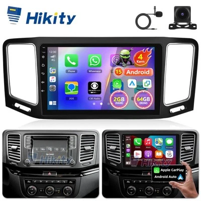 Carplay 2+64GB Autoradio Android 15 Für VW Sharan II 7N Seat Alhambra II 2010-22 - Bild 1 von 4