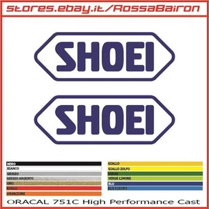 Kit 2 Adhésifs Shoei mm.104x36 - Stickers Autocollants Autocollant Stickers - Imagen 1 de 1