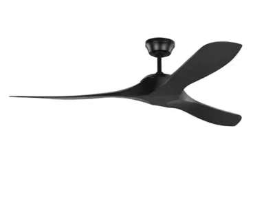 Generation Lighting Edge Coastal 60" Indoor/Outdoor Midnight Black Ceiling Fan - Image 1 of 4