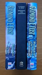 Raymond E Feist ... THE RIFTWAR LEGACY TRILOGY - 3 hardcover books 1st editions - Picture 1 of 22