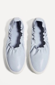 zara light blue shoes