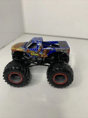 Hot Wheels Racing Team Monster Jam Diecast Car Toy Blue Truck 1:64 2018 Mt5sp Foto 1 de 4