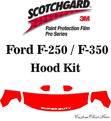 Película de protección de pintura 3M Scotchgard serie Pro 2017 2018 2019 Ford F-250 F-350 Foto 1 de 3