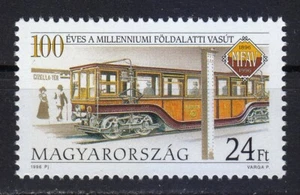 Ungarn 1996 postfrisch Mi 4379 Sc 3523 Budapester U-Bahn ** - Bild 1 von 1