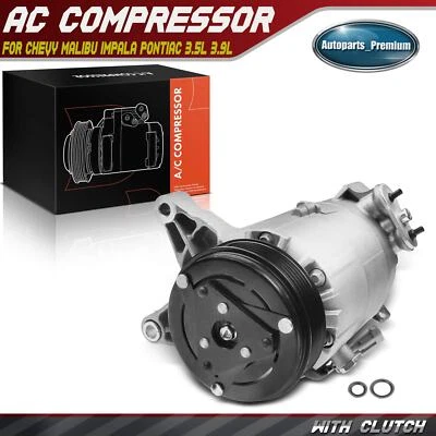 Компрессор переменного тока с 6 канавками для Chevy Impala 06-11 Monte Carlo Pontiac G6 3,5 3,9 л - Изображение 1 из 4