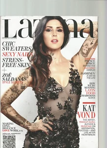 LATINA MAGAZINE NOVEMBER 2013 KAT VON D - Imagen 1 de 1