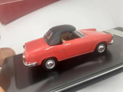 abarth 850 spyder riviera cabriolet capote 1959 edition limited rouge luxB - Photo 1/4