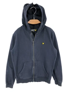 LYLE & SCOTT Kid's Boy's Hooded Zip Cardigan Jumper Sweater Size 14-15 y. o - Picture 1 of 8