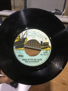 Young Gifted and Black/My Cheri Amour Bob Marcia/Barrington Biggs Escort ES 824 - Picture 1 of 12