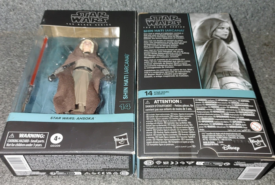 Star Wars The Black Series Ahsoka 6" Figure Exclusive Shin Hati Arcana 14 New - Image 1 of 1