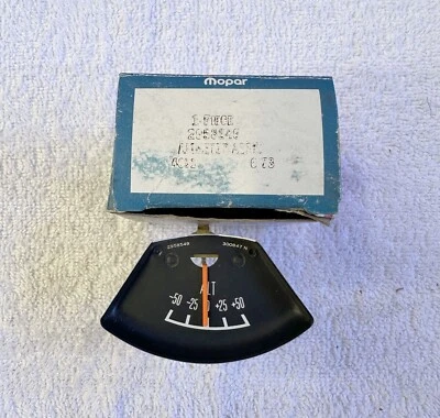 MoPar NOS 1969-77 Dodge Van B100 Ammeter Gauge STREET VAN B200 Motorhome - Image 1 of 4