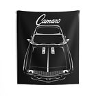 Chevrolet Camaro 1969 1st gen - Wall Tapestry - Garage Art - Chevy Decor