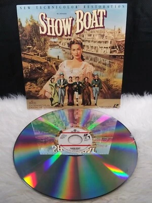 "Show Boat" Extended Laserdisc New Technicolor Restoration VG+ / VG++ - Image 1 of 4