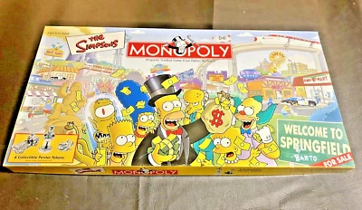 Hasbro Monopoly Simpsons Tree House of Horrors Game Board - MN006025 - Image 1 of 4