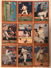 1996 Best Durham Bulls Andruw Jones RC Minor League Complete 30 Card Team Set
