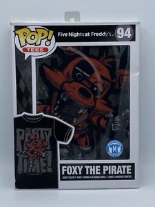 Funko Pop Tees Five Nights FNAF #94 Foxy The Pirate Limited Edition Shirt Size M - Picture 1 of 2